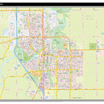 Mapmobility Corp. Red Deer, AB digital map