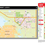 Mapmobility Corp. Wainwright, AB digital map