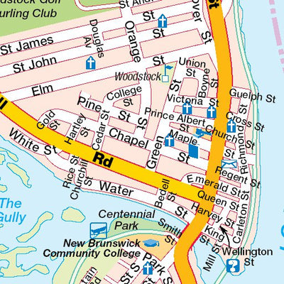 Mapmobility Corp. Woodstock, NB digital map