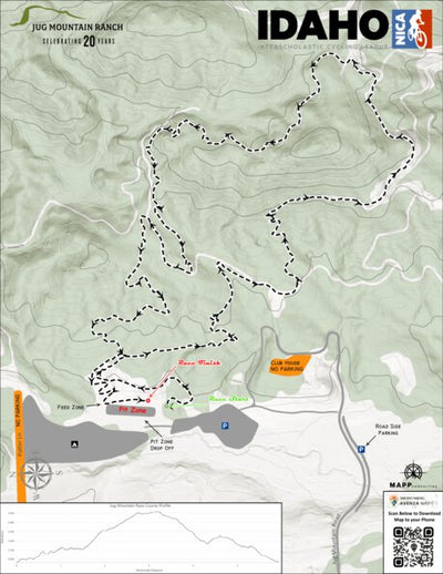 NICA Jug Mountain Race Map Preview 1