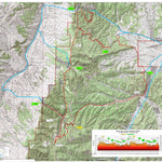 Maps for Motion Bryce 100 Mile Ultra Run Alternate digital map