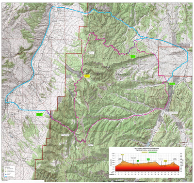 Maps for Motion Bryce Canyon 60km digital map