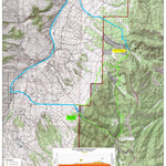 Maps for Motion Bryce Canyon Trail Half Marathon digital map