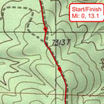 Maps for Motion Grand Canyon Half Marathon digital map