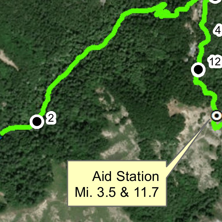 Trail Map Example Running Mt Tam Trail Run Map by Maps for Motion | Avenza Maps