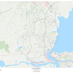 MapSherpa Lagos, Nigeria digital map