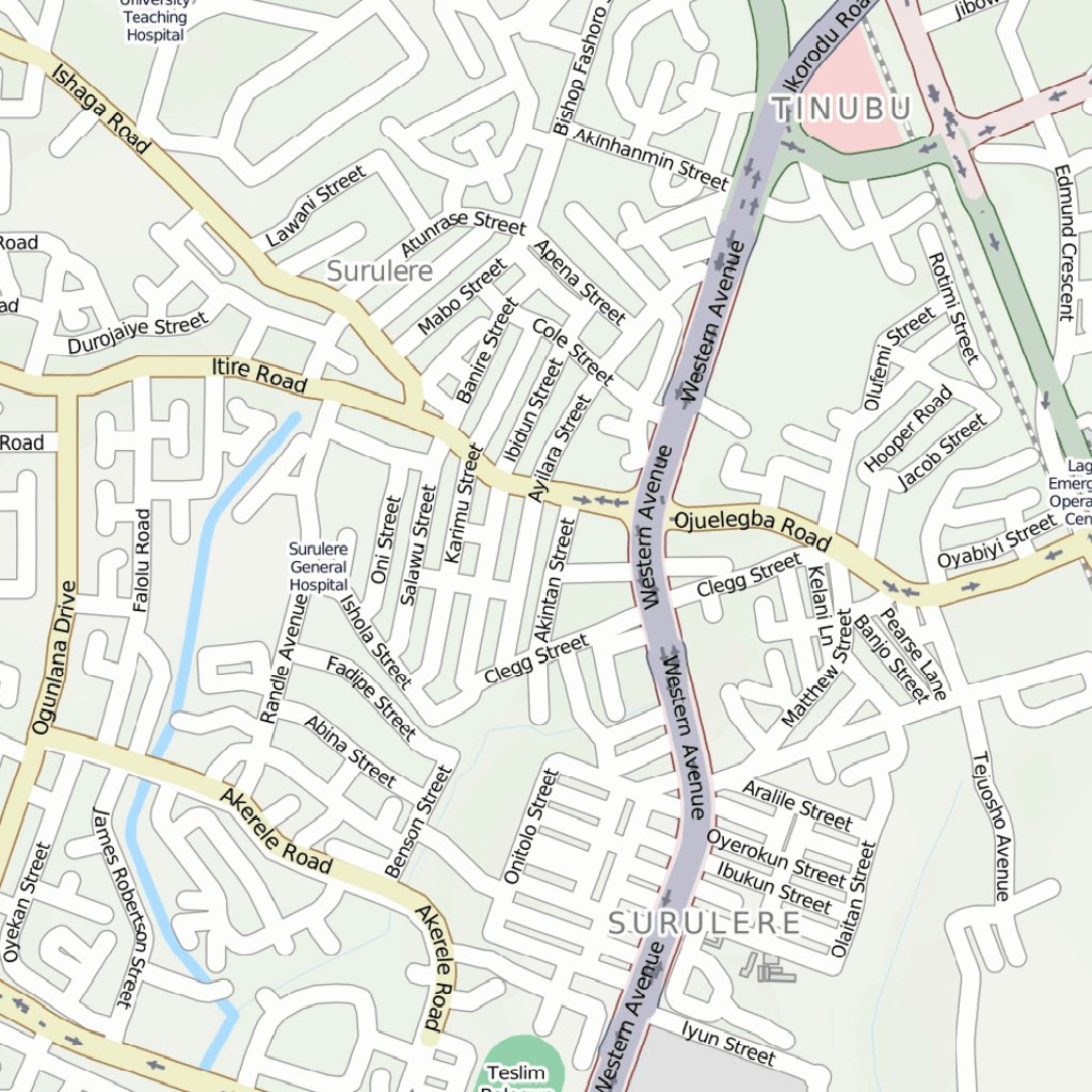 Lagos, Nigeria Map by MapSherpa | Avenza Maps