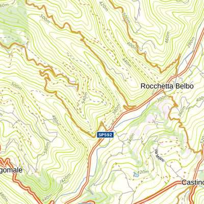 MapSherpa Liguria, Italy part 2 digital map