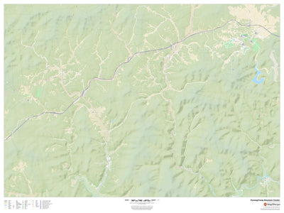 MapSherpa PyeongChang 2018 Winter Games Mountain Cluster Venues digital map