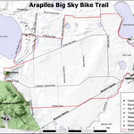 mapsnstuff Arapiles Big Sky Bike Trail digital map