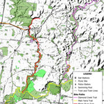 mapsnstuff Diamond Creek Bike Trail digital map