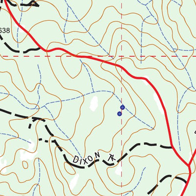 MapSport Cartographic 1 Village 1 Spring Trails digital map