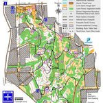 MapSport Cartographic Daylesford Orienteering Courses for red-green vision impairment digital map