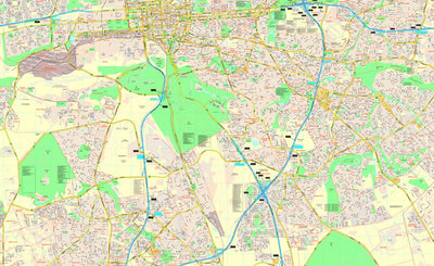 MapStudio Pretoria StreetMap - South digital map