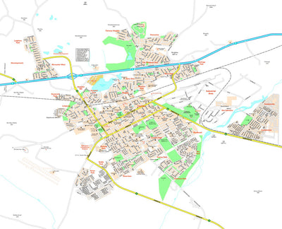 MapStudio Worcester digital map