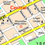 MapStudio Worcester digital map