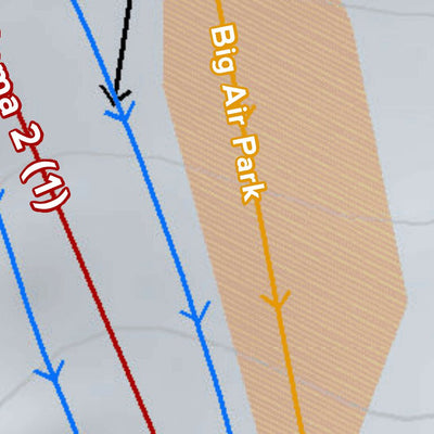 Mapsynergy Beartooth Basin Resort digital map