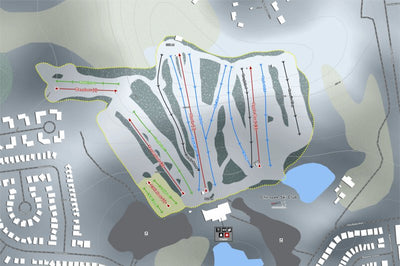 Mapsynergy Chicopee Ski Club digital map