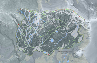 Mapsynergy Cimarron Mountain Club Resort digital map