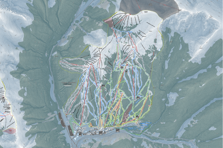 Copper Mountain Resort Map by Mapsynergy | Avenza Maps
