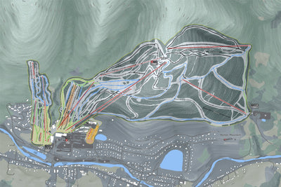 Mapsynergy Hunter Mountain Resort digital map