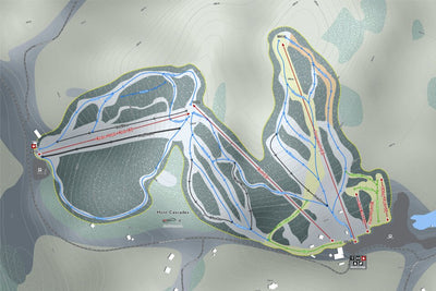 Mapsynergy Mont Cascades Resort digital map