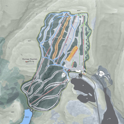 Mapsynergy Montage Mountain Resort digital map