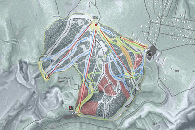 Mapsynergy Terry Peak Resort digital map