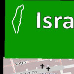 Maptastica Jerusalem - Mount of Olives Walking Tour digital map