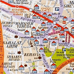 Maptastica Jerusalem - Tourist Map digital map