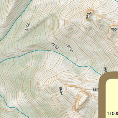 Mario Caceres TST - Map 11 of 14: Elizabeth Pass to Mineral King (Miles 172 - 195) digital map