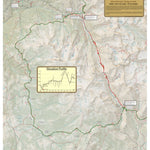 Mario Caceres TST - Map 12 of 14:: Mineral King to Shotgun Creek (Miles 195 - 216) digital map