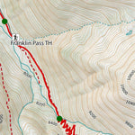 Mario Caceres TST - Map 12 of 14:: Mineral King to Shotgun Creek (Miles 195 - 216) digital map
