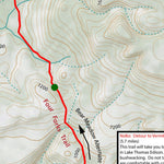 Mario Caceres TST - Map 4 of 14: Heitz Meadow to Sample/Rattlesnake TH (Miles 46 - 59) digital map