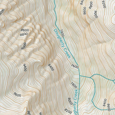 Mario Caceres TST - Map 9 of 14: Slide Creek to Roads End (Miles 124 - 150) digital map