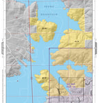 Mariposa County Mariposa Road Atlas Grid Page #022 digital map