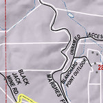 Mariposa County Mariposa Road Atlas Grid Page #023 digital map