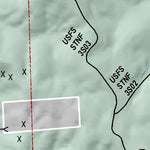 Mariposa County Mariposa Road Atlas Grid Page #048 digital map