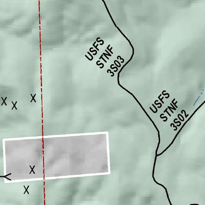 Mariposa County Mariposa Road Atlas Grid Page #048 digital map