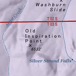 Mariposa County Mariposa Road Atlas Grid Page #055 digital map