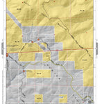 Mariposa County Mariposa Road Atlas Grid Page #062 digital map