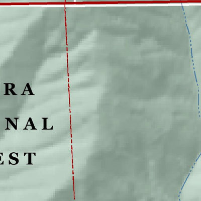 Mariposa County Mariposa Road Atlas Grid Page #072 digital map