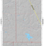 Mariposa County Mariposa Road Atlas Grid Page #074 digital map