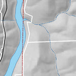 Mariposa County Mariposa Road Atlas Grid Page #076 digital map