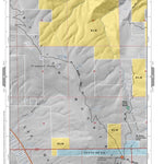 Mariposa County Mariposa Road Atlas Grid Page #080 digital map