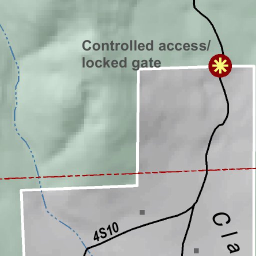 Mariposa Road Atlas Grid Page 084 map by Mariposa County Avenza Maps