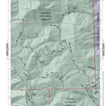 Mariposa County Mariposa Road Atlas Grid Page #087 digital map