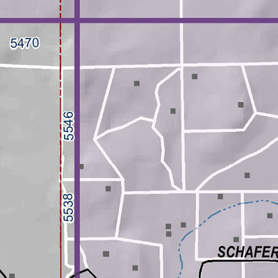 Mariposa County Mariposa Road Atlas Grid Page #098 digital map