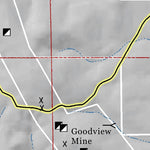 Mariposa County Mariposa Road Atlas Grid Page #134 digital map