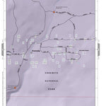 Mariposa County Mariposa Road Atlas Grid Page #158 digital map